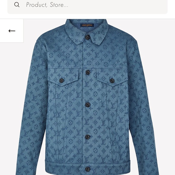 Louis Vuitton Authentic Jean Jacket - Picture 1 of 4